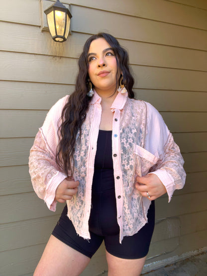 Daisy Lace Top