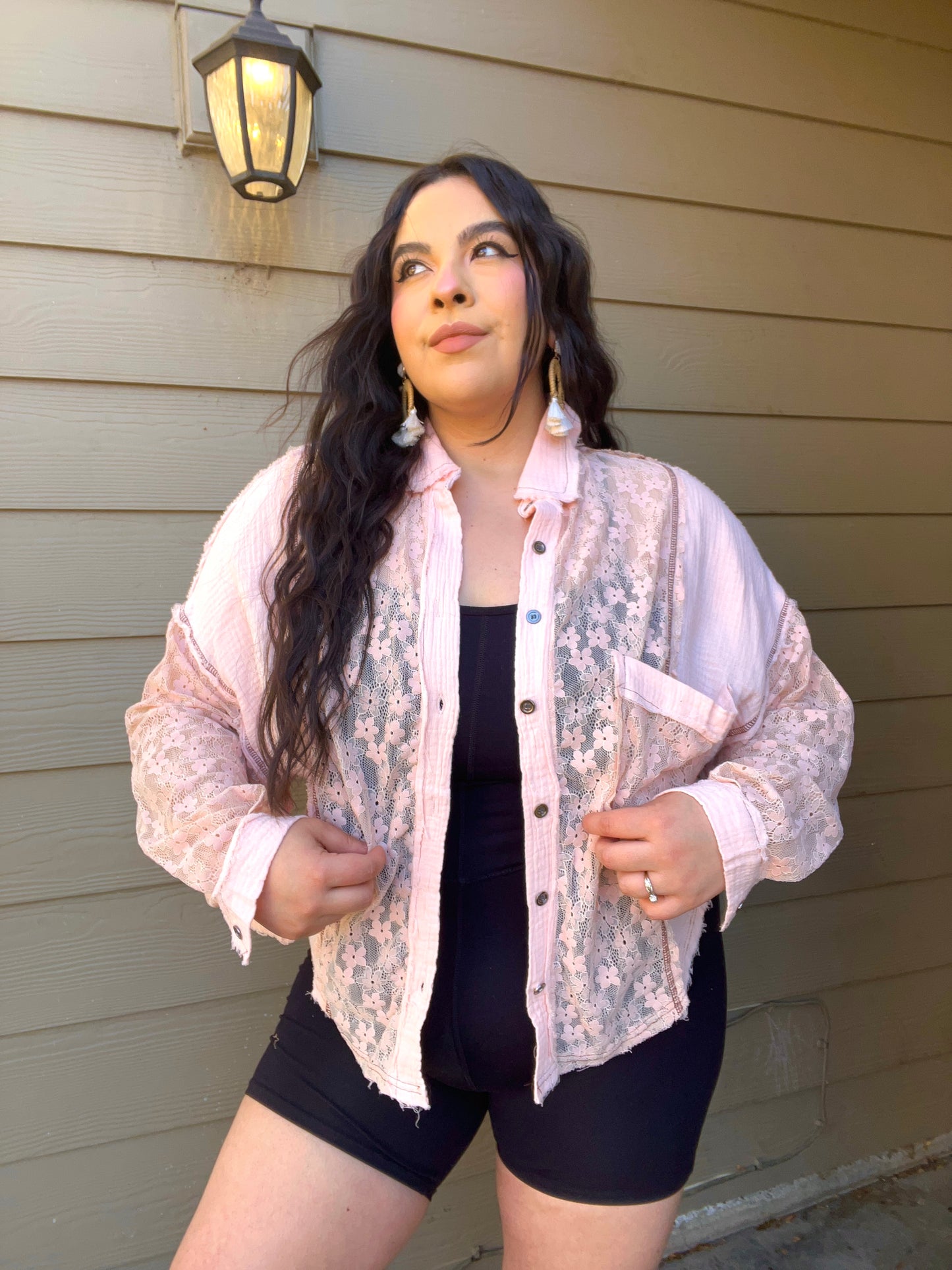Daisy Lace Top