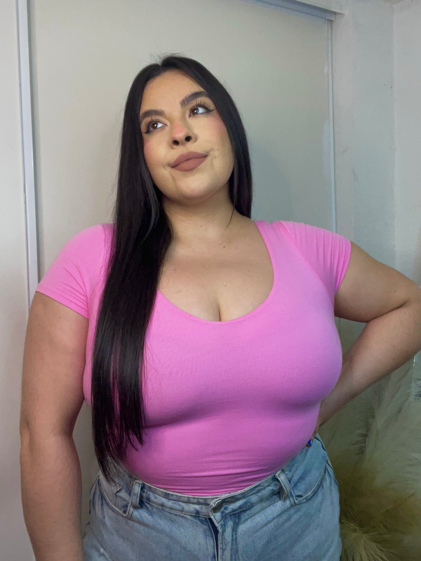 Gisselle V Neck Bodysuit