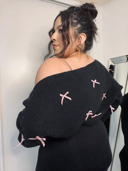 Coquette Bow Shrug