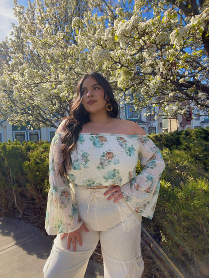 Heaven Sent Floral Top