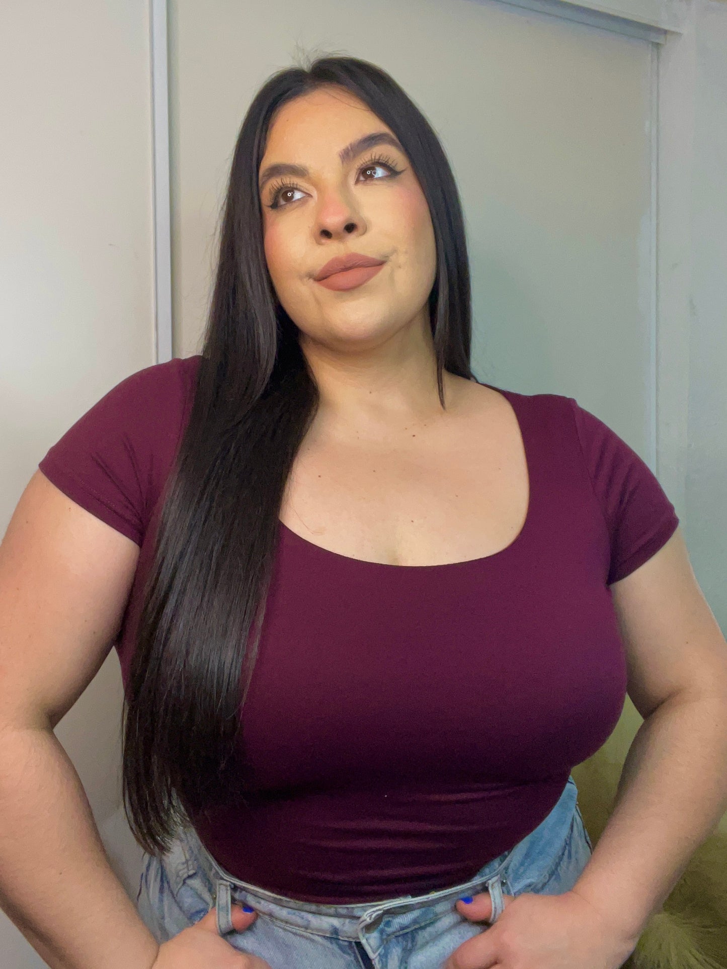 Isabella Bodysuit (Plum)