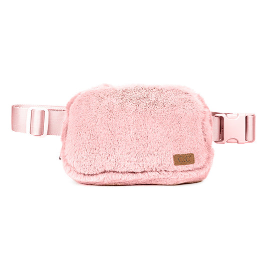 Teddy Belt Bag (Strawberry Milkshake)