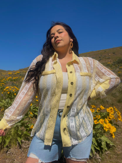Your Sunshine Crochet Top