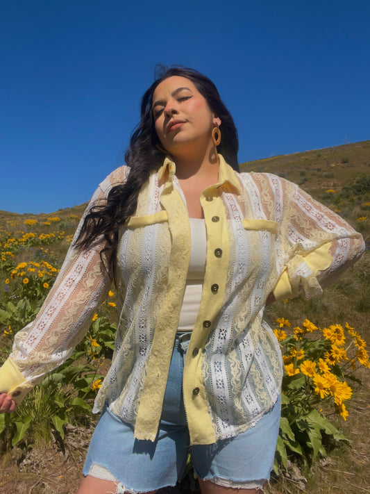 Your Sunshine Crochet Top