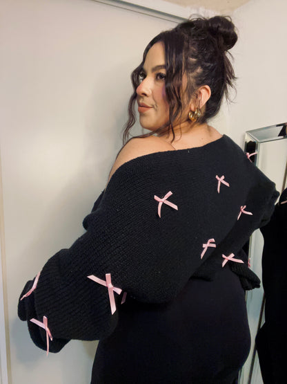 Coquette Bow Shrug