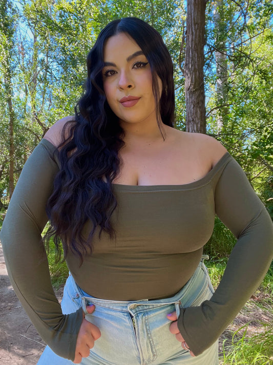 Ali Bodysuit (Olive)