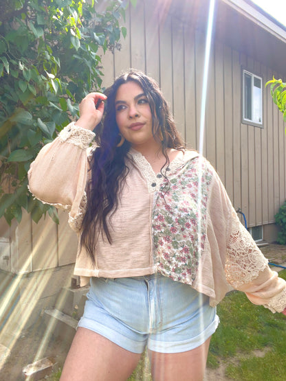Gorgeous Blossom Boho Top