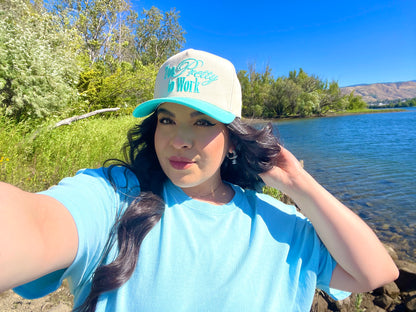 Too Pretty To Work Hat