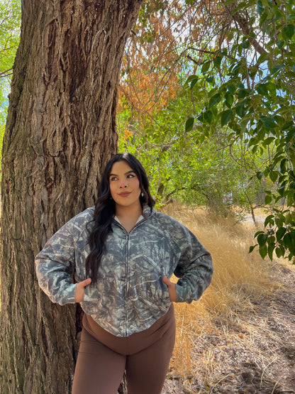 Camo Princess Hoodie (Olive)