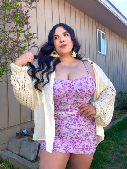 Athena Floral Skirt Set